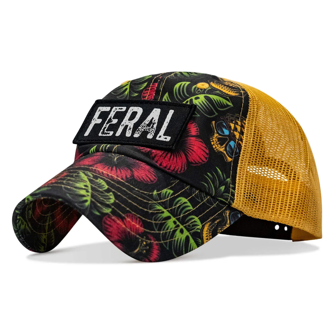 One Revolver Surfboards - Feral Patch RipStop Tactical Mesh Snapback Hat HEADWEAR
