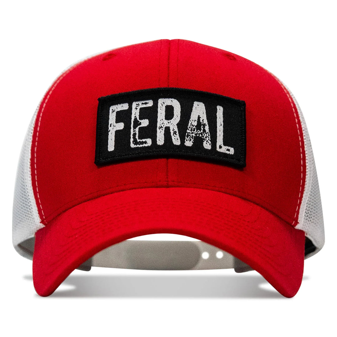 One Revolver Surfboards - Feral Vintaged Patch Snapback Hat HEADWEAR