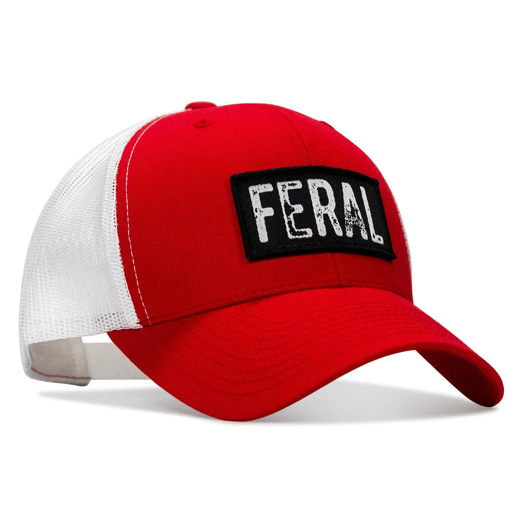 One Revolver Surfboards - Feral Vintaged Patch Snapback Hat HEADWEAR