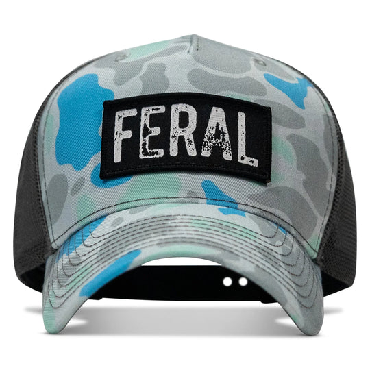 One Revolver Surfboards - Feral Vintaged Patch Snapback Hat HEADWEAR