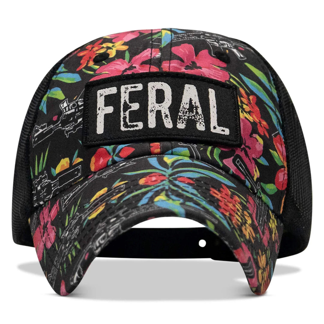 One Revolver Surfboards - Feral Patch RipStop Tactical Mesh Snapback Hat HEADWEAR