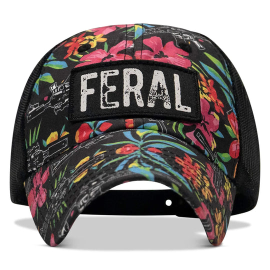 One Revolver Surfboards - Feral Patch RipStop Tactical Mesh Snapback Hat HEADWEAR