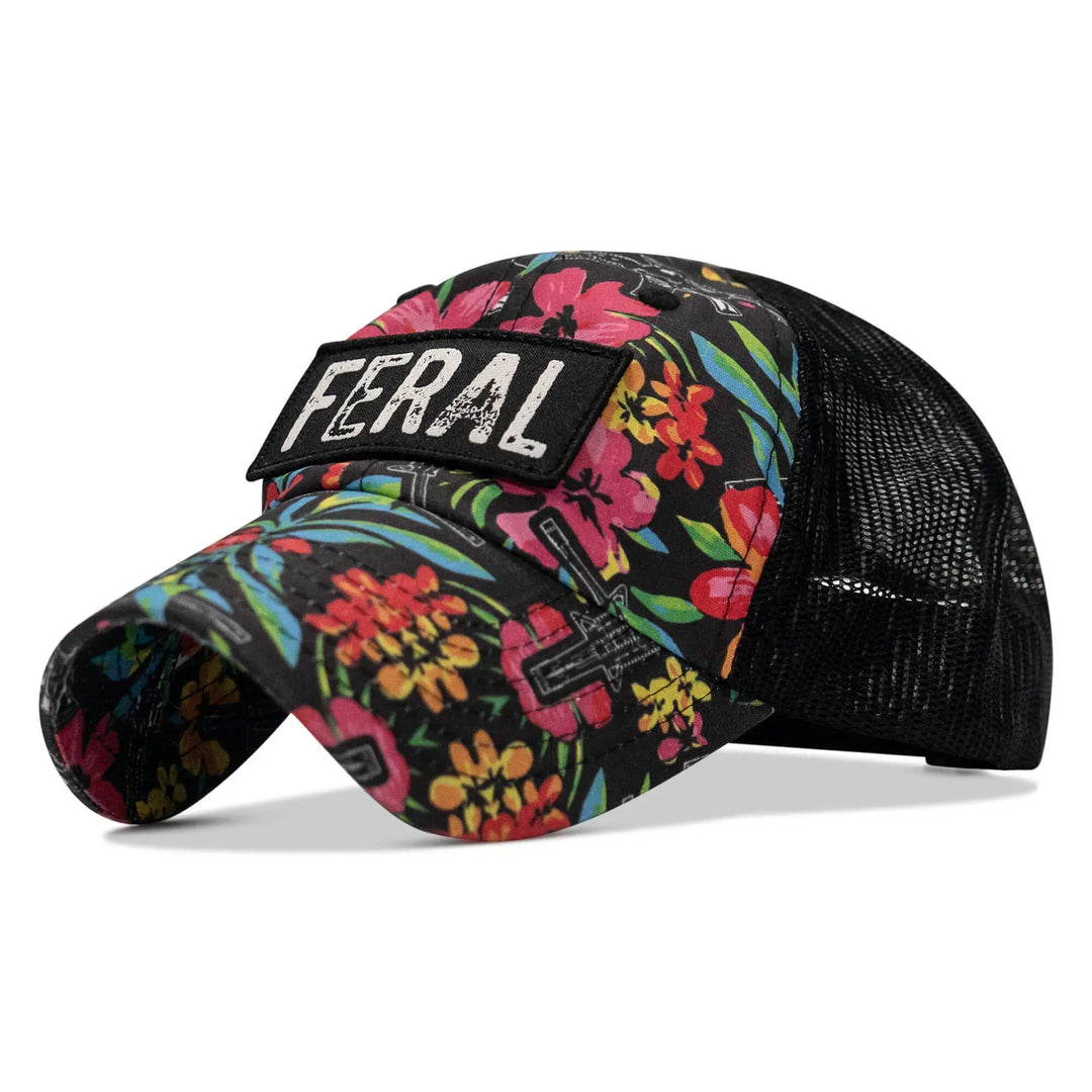 One Revolver Surfboards - Feral Patch RipStop Tactical Mesh Snapback Hat HEADWEAR