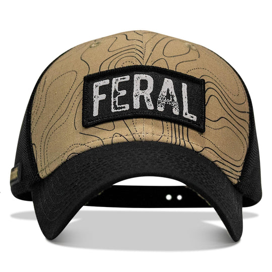 One Revolver Surfboards - Feral Patch Original Ripstop Snapback Hat HEADWEAR