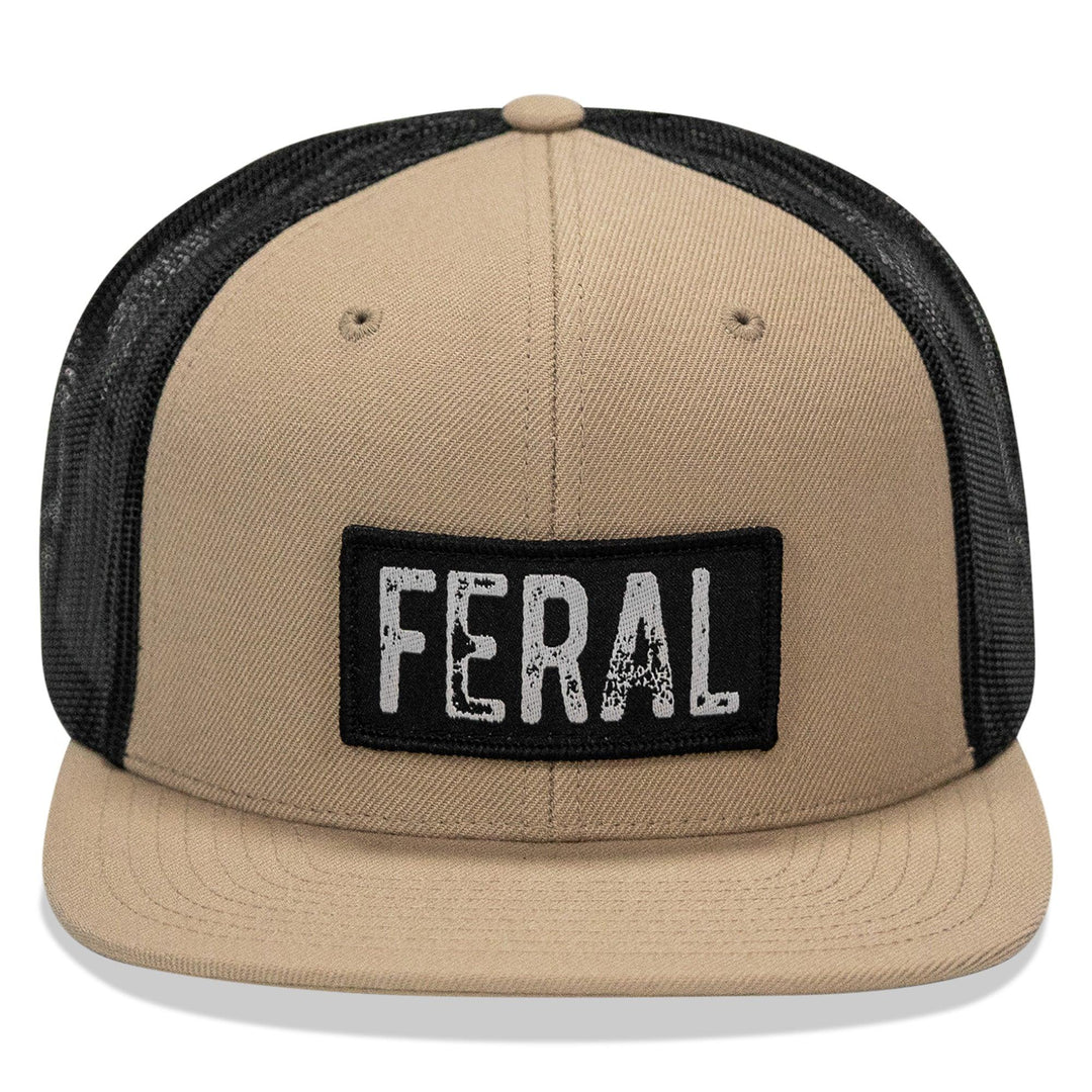 One Revolver Surfboards - Feral Patch Flatbill Snapback Hat HEADWEAR