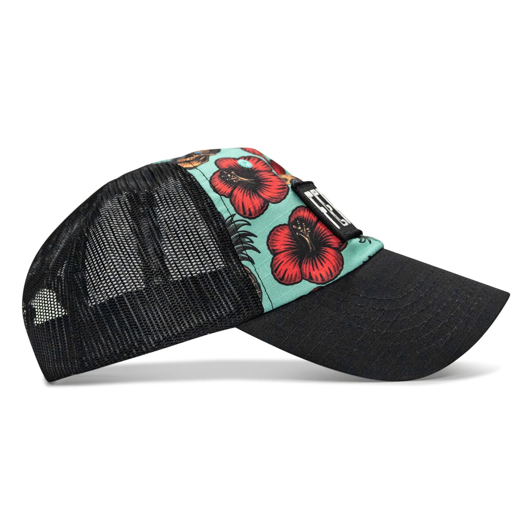One Revolver Surfboards - Feral Patch RipStop Tactical Mesh Snapback Hat HEADWEAR