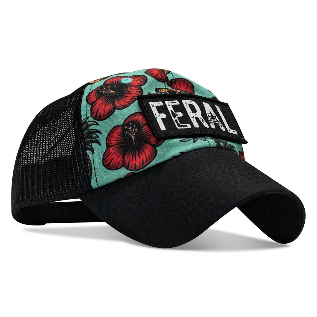 One Revolver Surfboards - Feral Patch RipStop Tactical Mesh Snapback Hat HEADWEAR