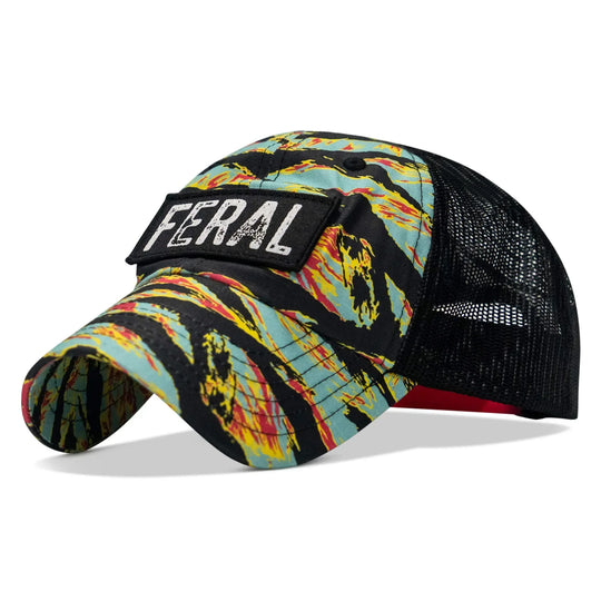 One Revolver Surfboards - Feral Patch RipStop Tactical Mesh Snapback Hat HEADWEAR