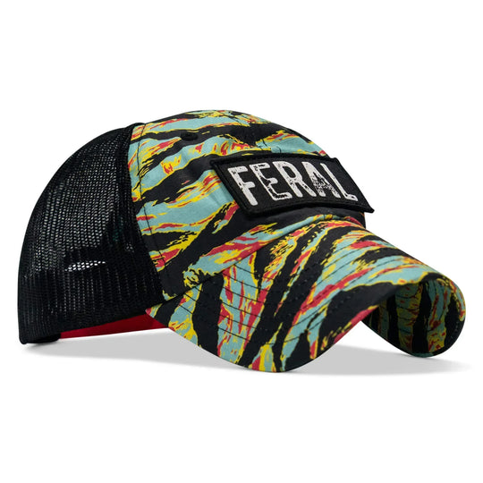 One Revolver Surfboards - Feral Patch RipStop Tactical Mesh Snapback Hat HEADWEAR