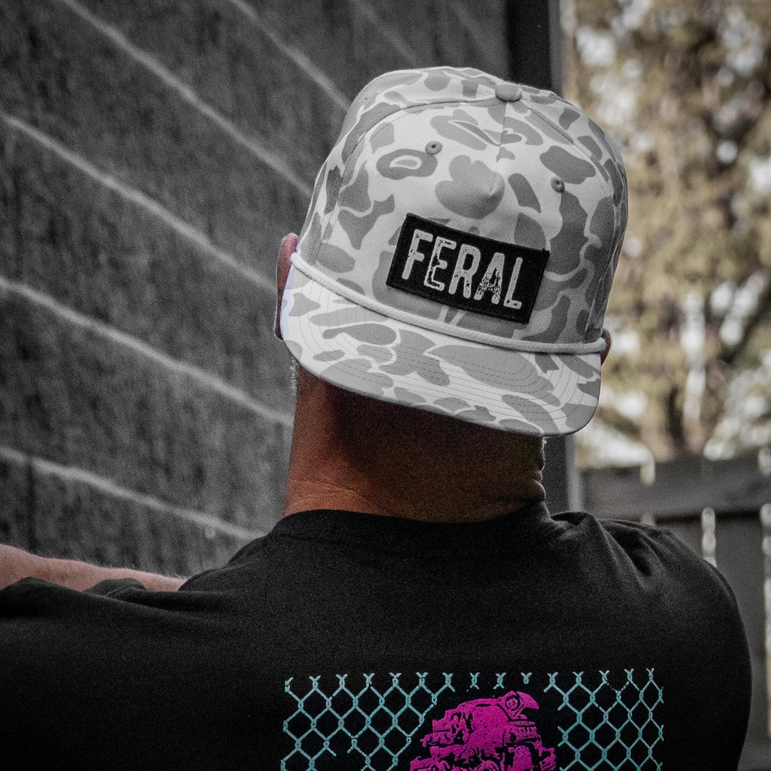 One Revolver Surfboards - Feral Patch Flatbill Snapback Hat HEADWEAR