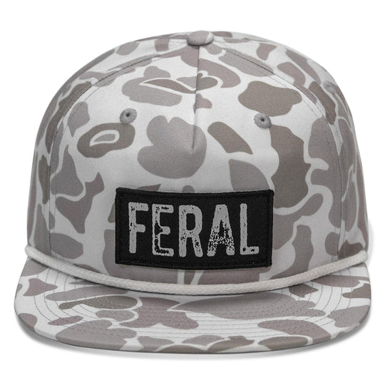 One Revolver Surfboards - Feral Patch Flatbill Snapback Hat HEADWEAR