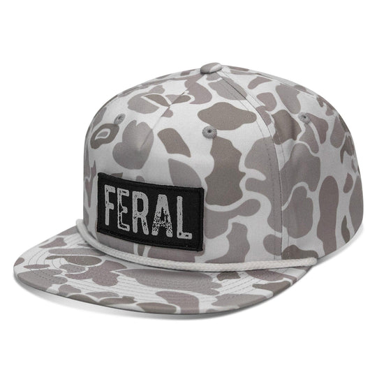One Revolver Surfboards - Feral Patch Flatbill Snapback Hat HEADWEAR