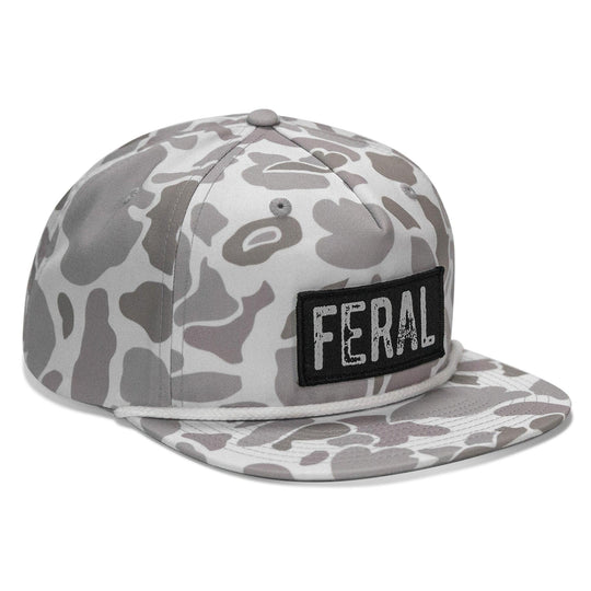 One Revolver Surfboards - Feral Patch Flatbill Snapback Hat HEADWEAR