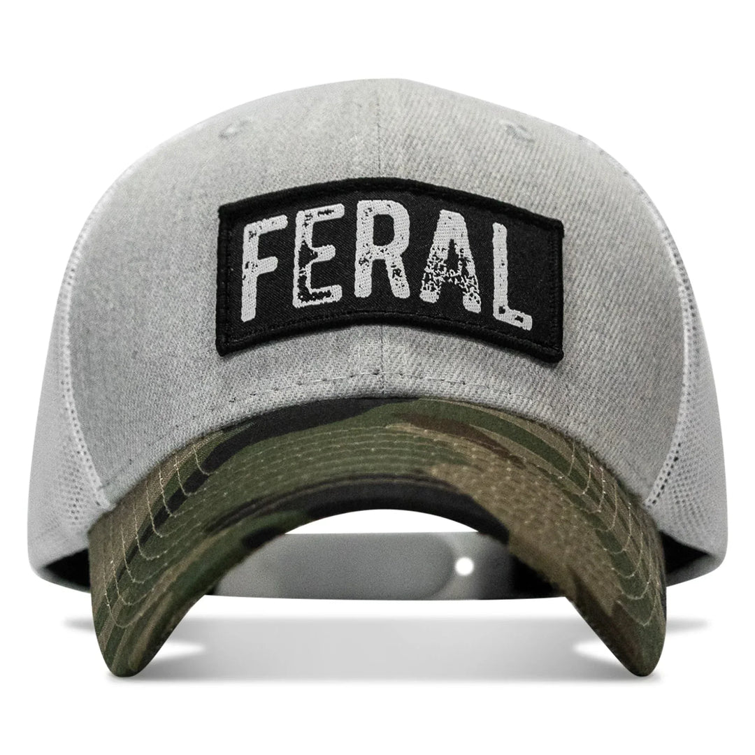 One Revolver Surfboards - Feral Vintaged Patch Snapback Hat HEADWEAR