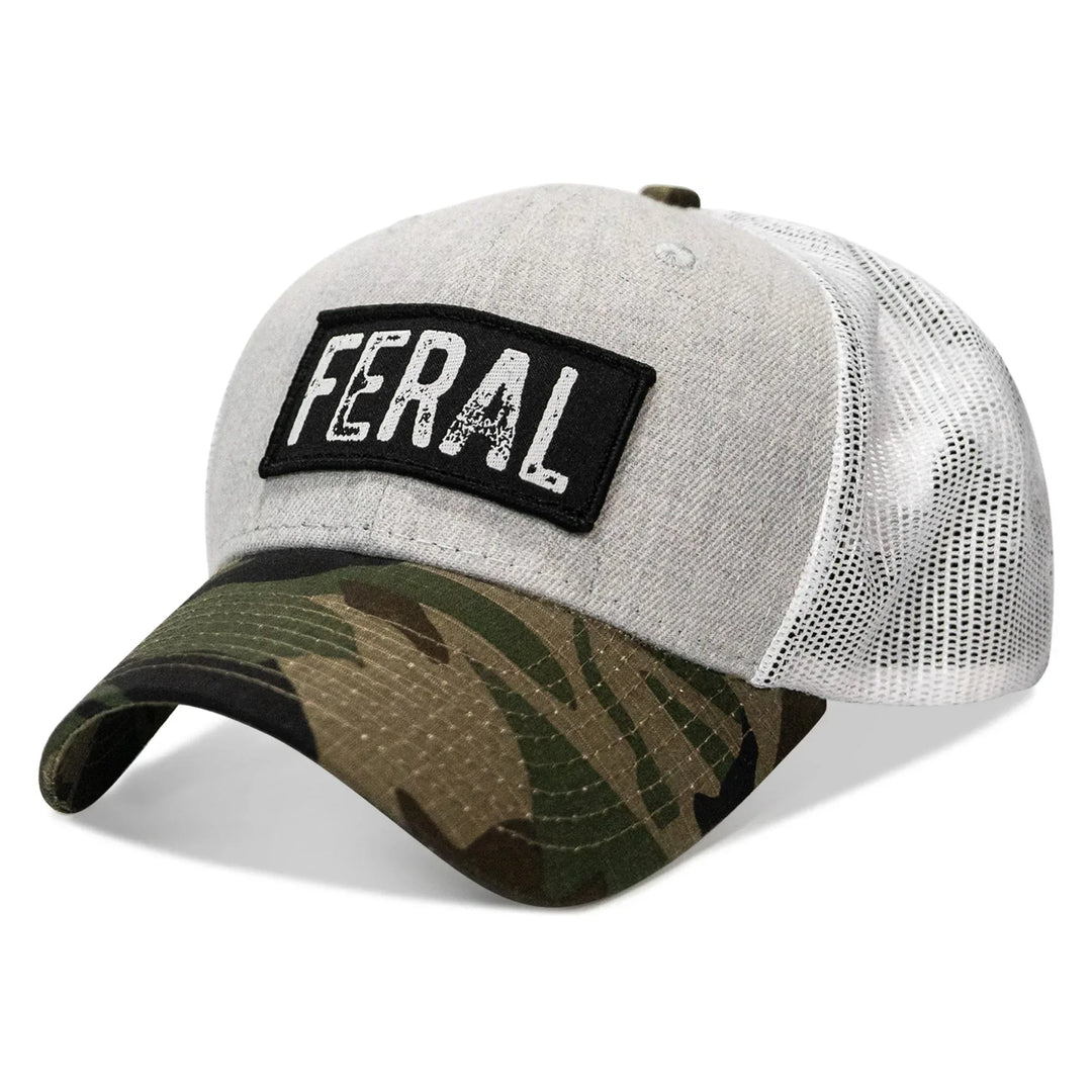 One Revolver Surfboards - Feral Vintaged Patch Snapback Hat HEADWEAR