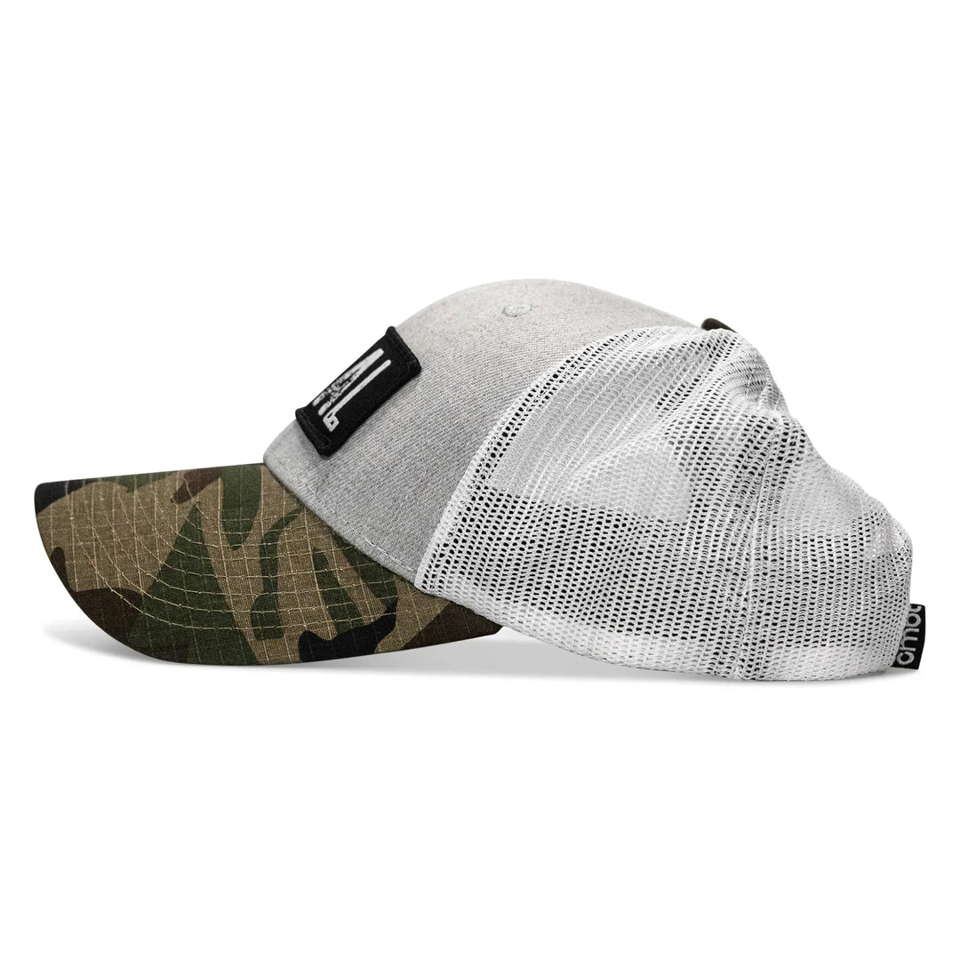 One Revolver Surfboards - Feral Vintaged Patch Snapback Hat HEADWEAR