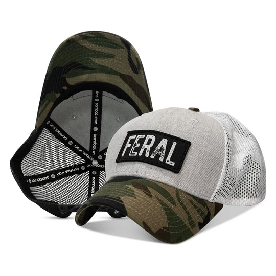 One Revolver Surfboards - Feral Vintaged Patch Snapback Hat HEADWEAR
