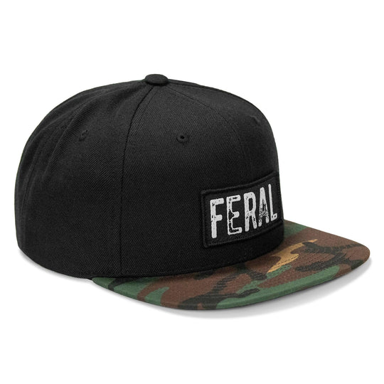 One Revolver Surfboards - Feral Patch Flatbill Snapback Hat HEADWEAR