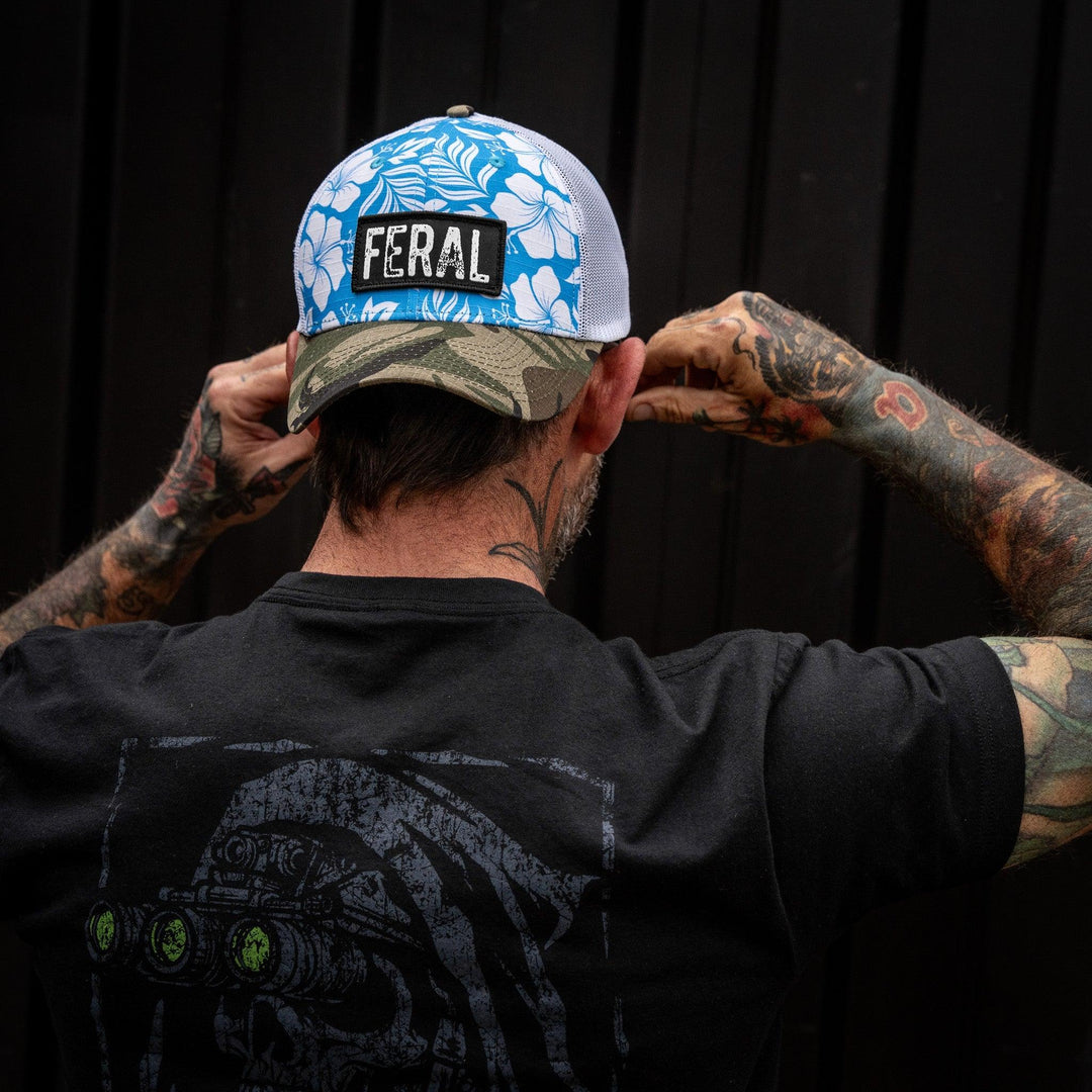 One Revolver Surfboards - Feral Patch Original Ripstop Snapback Hat HEADWEAR