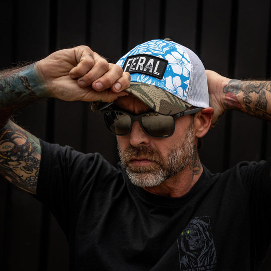 One Revolver Surfboards - Feral Patch Original Ripstop Snapback Hat HEADWEAR