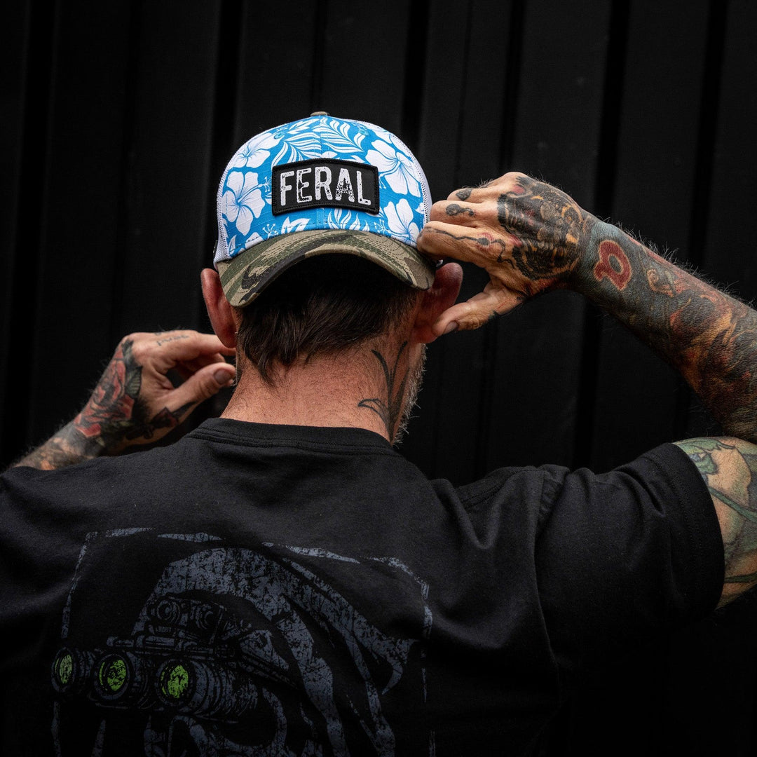 One Revolver Surfboards - Feral Patch Original Ripstop Snapback Hat HEADWEAR