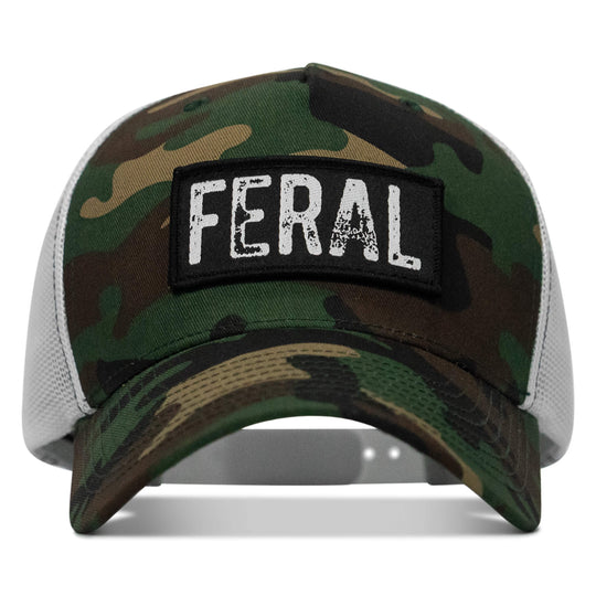 Feral Vintaged Patch Snapback Hat