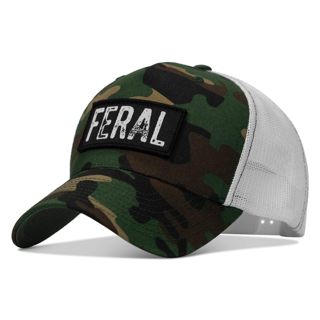 Feral Vintaged Patch Snapback Hat