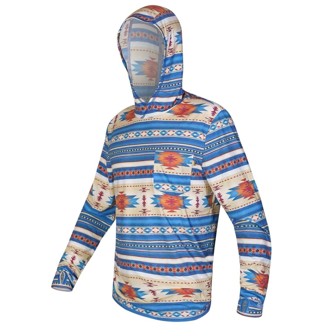 Men's Outdoors Long Sleeve Performance Hoodie - One Revolver Surfboards