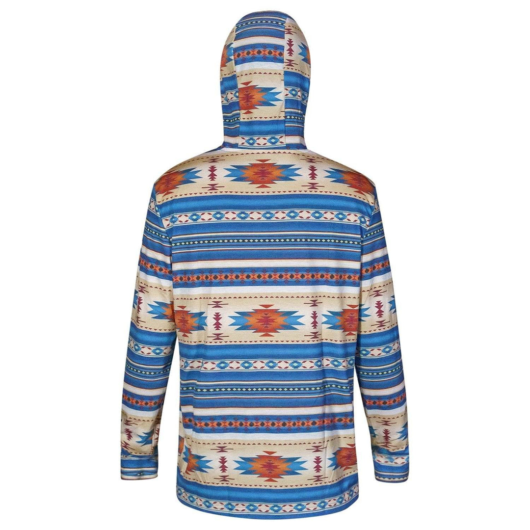 Men's Outdoors Long Sleeve Performance Hoodie - One Revolver Surfboards