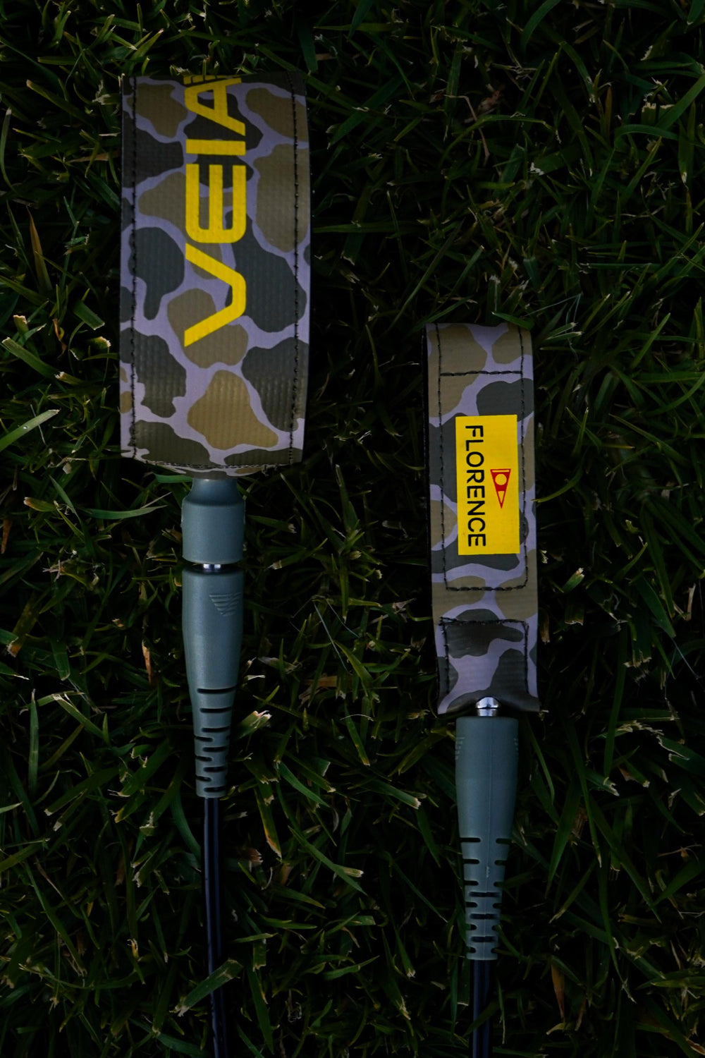 VEIA x FLORENCE JJF Pro 6' Comp Leash - Florence Camo