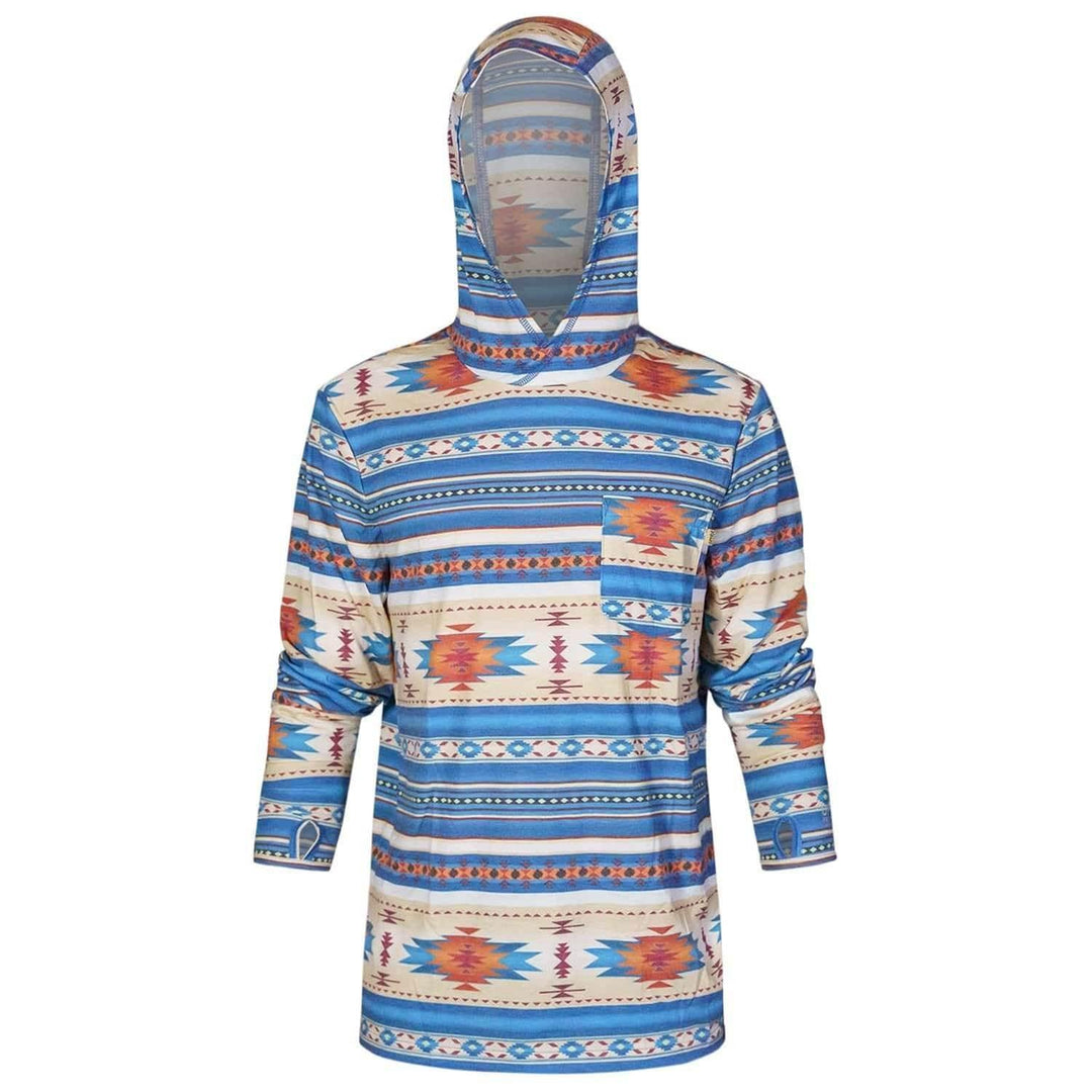One Revolver Surfboards - Men's Outdoors Long Sleeve Performance Hoodie OUTDOORS L/S | UPF40