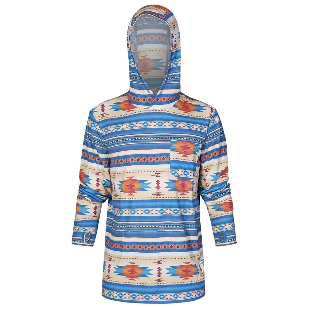 Men's Outdoors Long Sleeve Performance Hoodie - One Revolver Surfboards