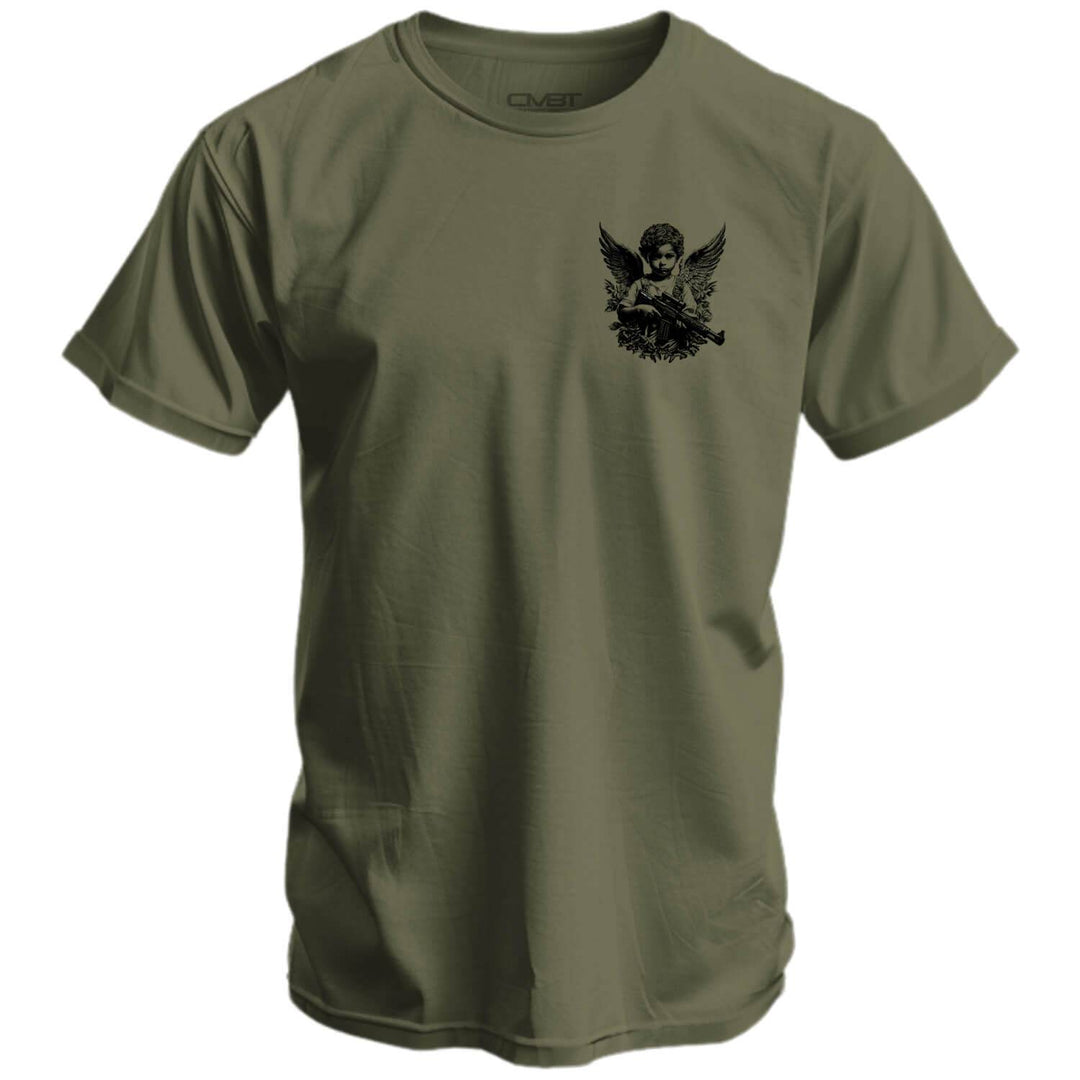 The Armed Guardian Angel Men's T-Shirt - One Revolver Surfboards