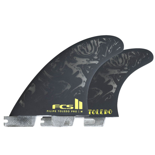 FCS II Filipe Toledo PG Pro Tri Fin Set - One Revolver Surfboards