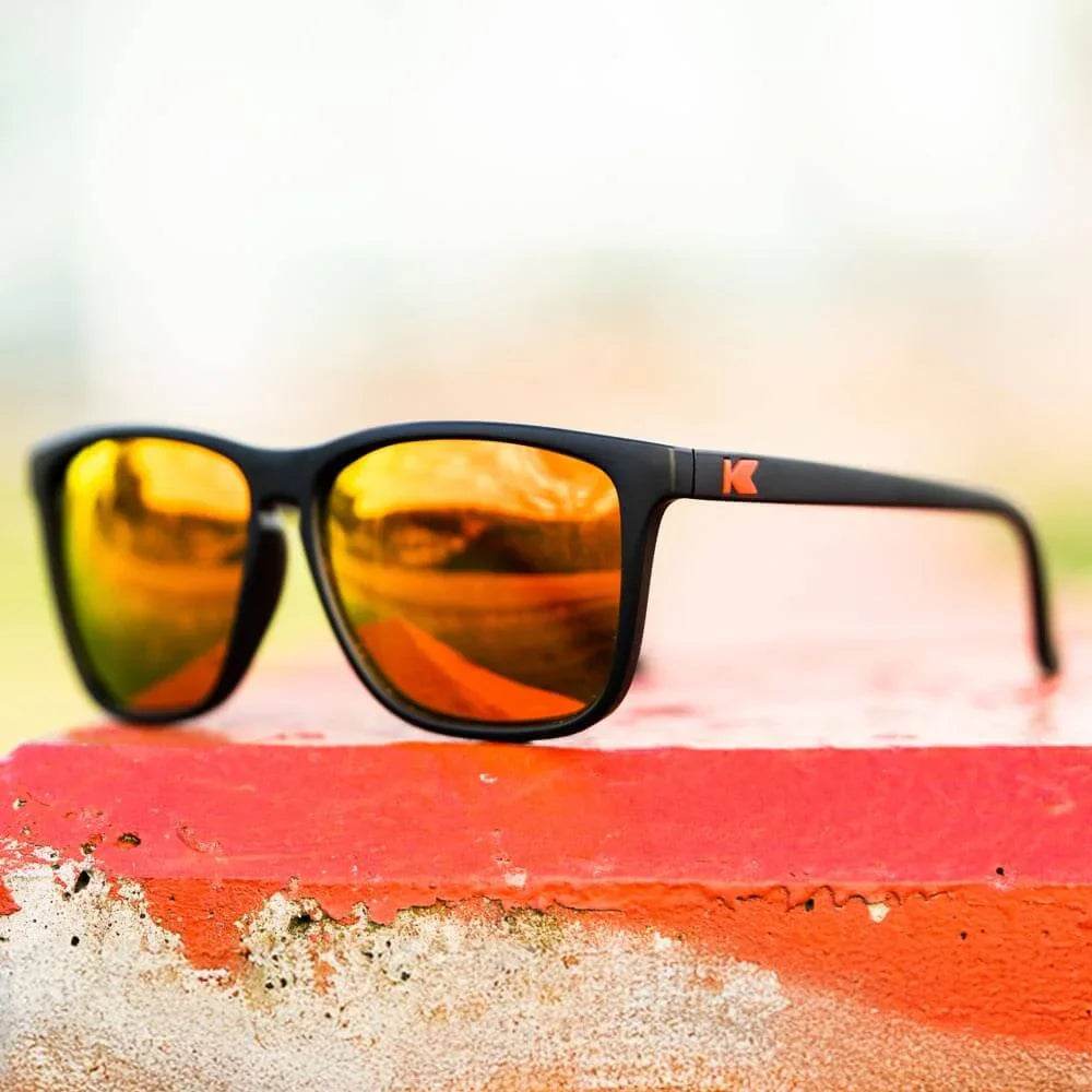 Matte Black / Red Sunset Fast Lanes - One Revolver Surfboards