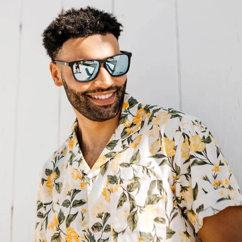 Matte Black / Sky Blue Fast Lanes - One Revolver Surfboards