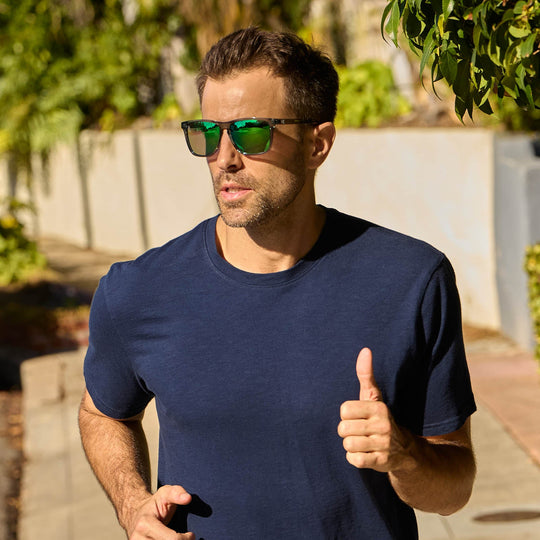 Clear Grey / Green Moonshine Fast Lanes Sport