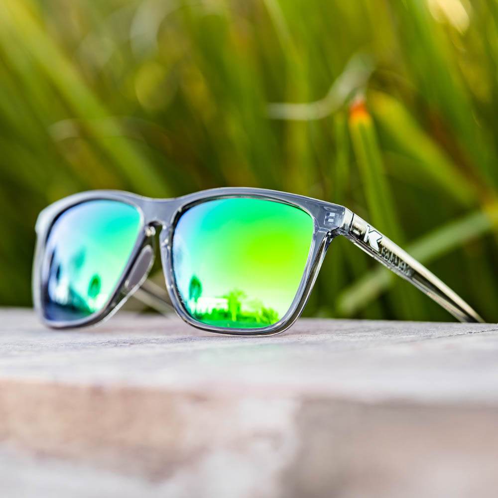 Clear Grey / Green Moonshine Fast Lanes Sport - One Revolver Surfboards