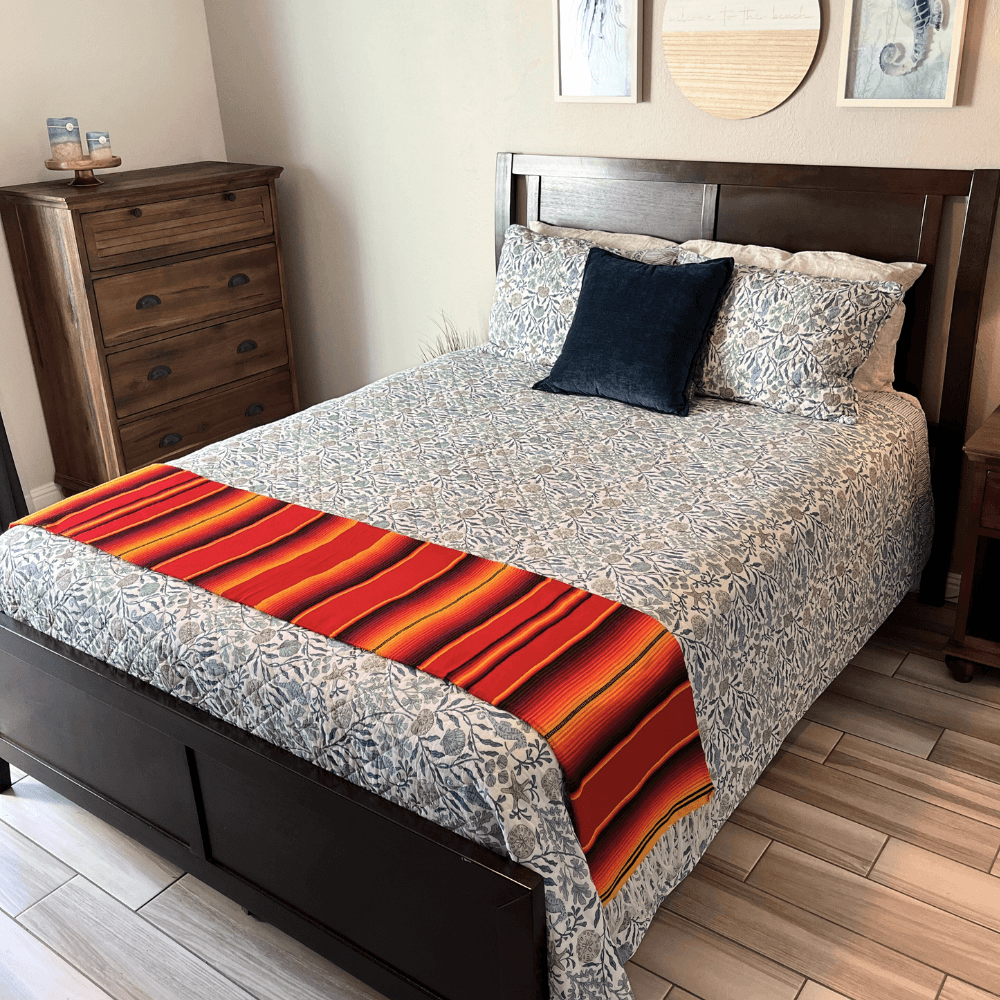 Isla Serape Red Fire blanket - One Revolver Surfboards