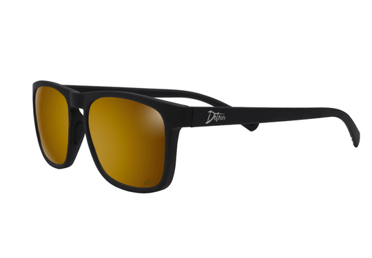 One Revolver Surfboards - Floaties - Matte Black - 24k Gold Polarized Floaties