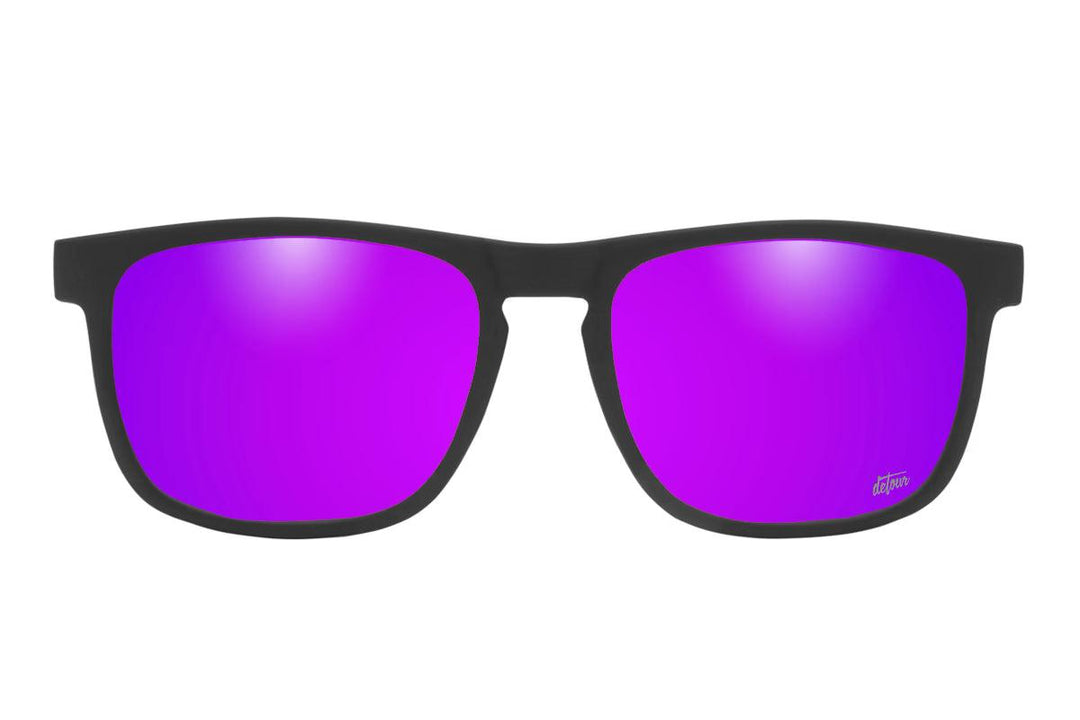 One Revolver Surfboards - Floaties - Matte Black - Purple Polarized Floaties