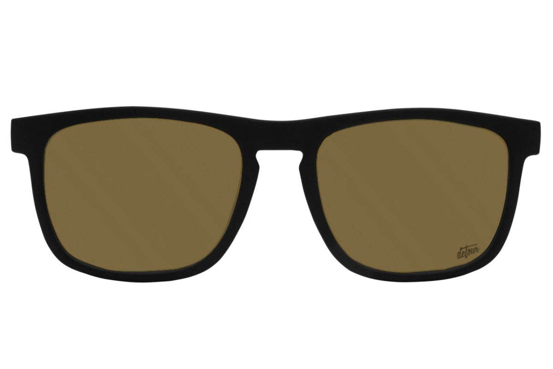 Floaties XL - Matte Black - 24K Gold Lens Polarized - One Revolver Surfboards