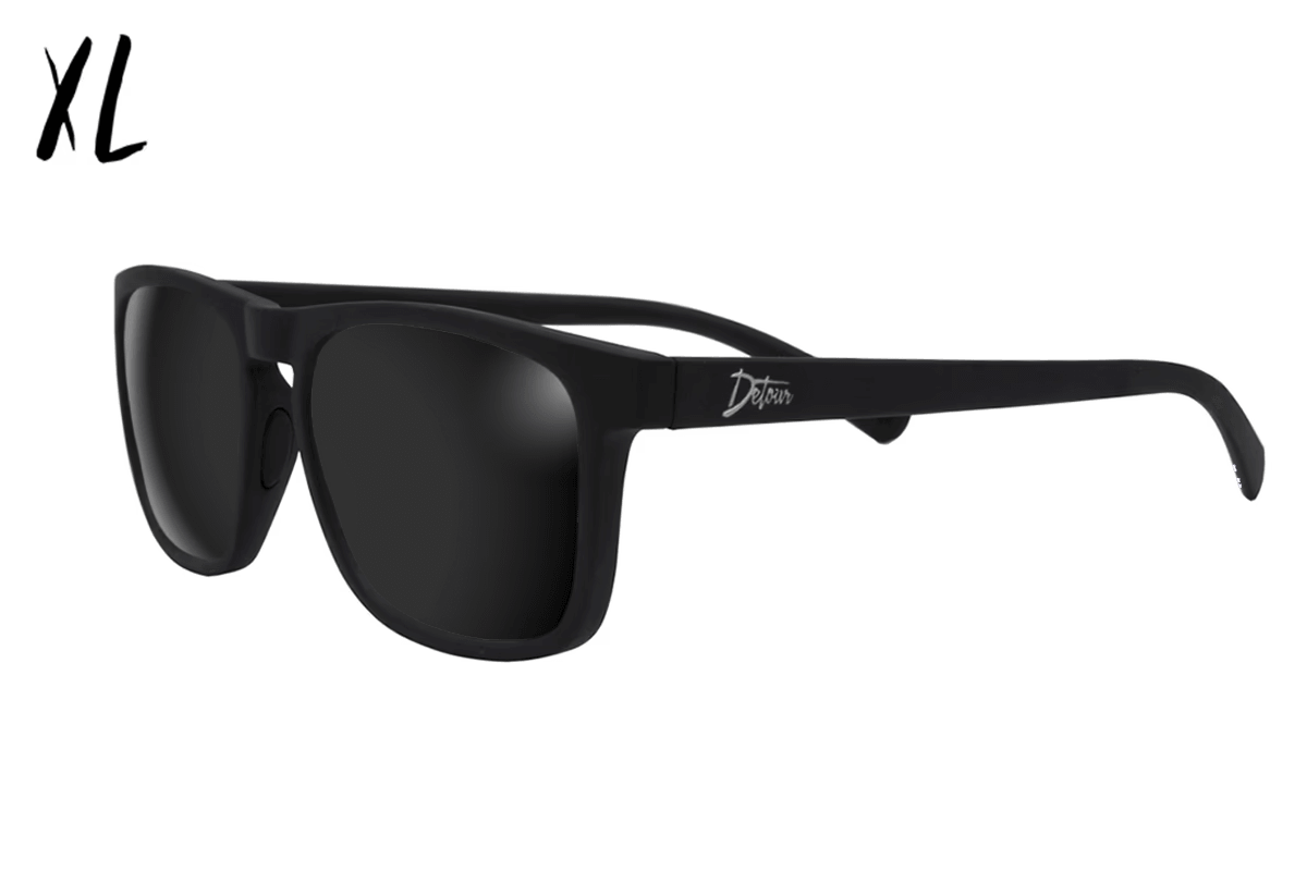 One Revolver Surfboards - Floaties XL - Matte Black - Jet Black Lens Polarized Floaties XL