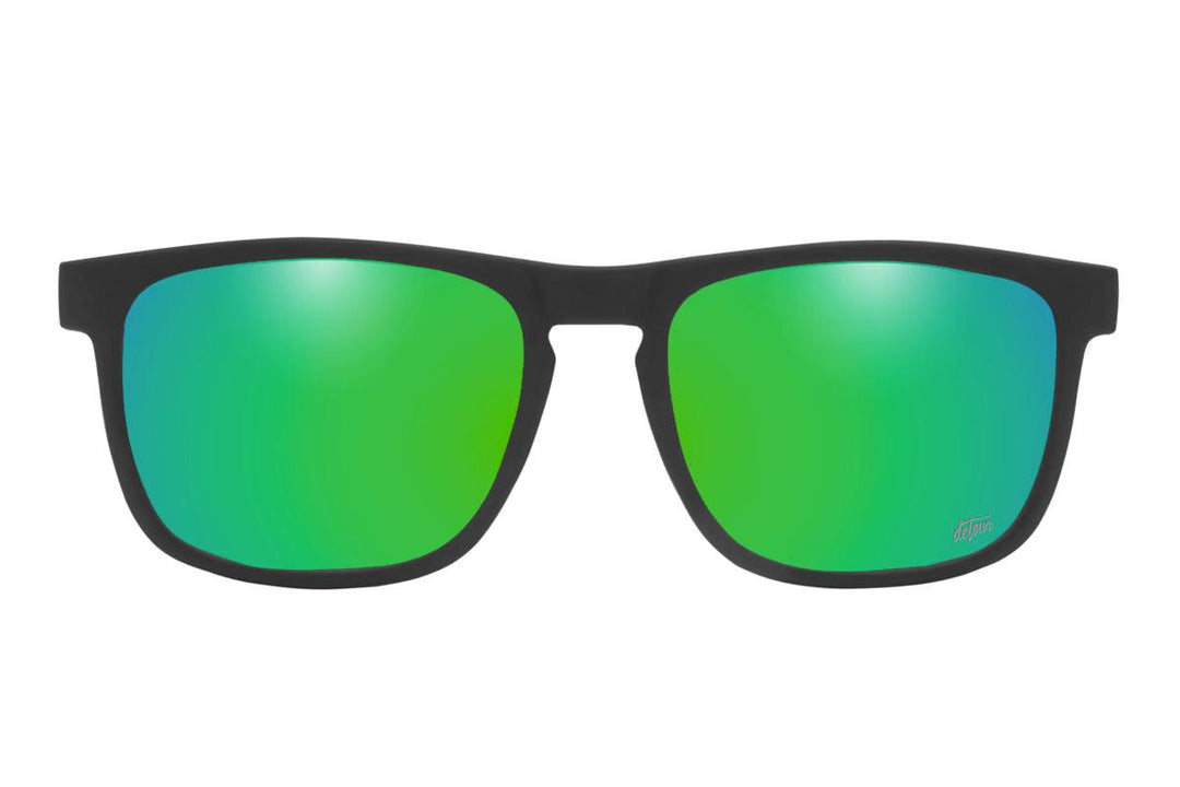 One Revolver Surfboards - Floaties XL - Matte Black - Green Machine Lens Polarized Floaties XL
