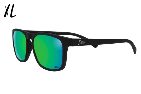 One Revolver Surfboards - Floaties XL - Matte Black - Green Machine Lens Polarized Floaties XL