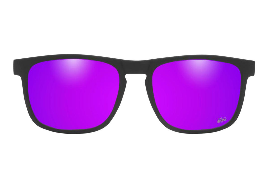 One Revolver Surfboards - Floaties XL - Matte Black - Purple Lens Polarized Floaties XL