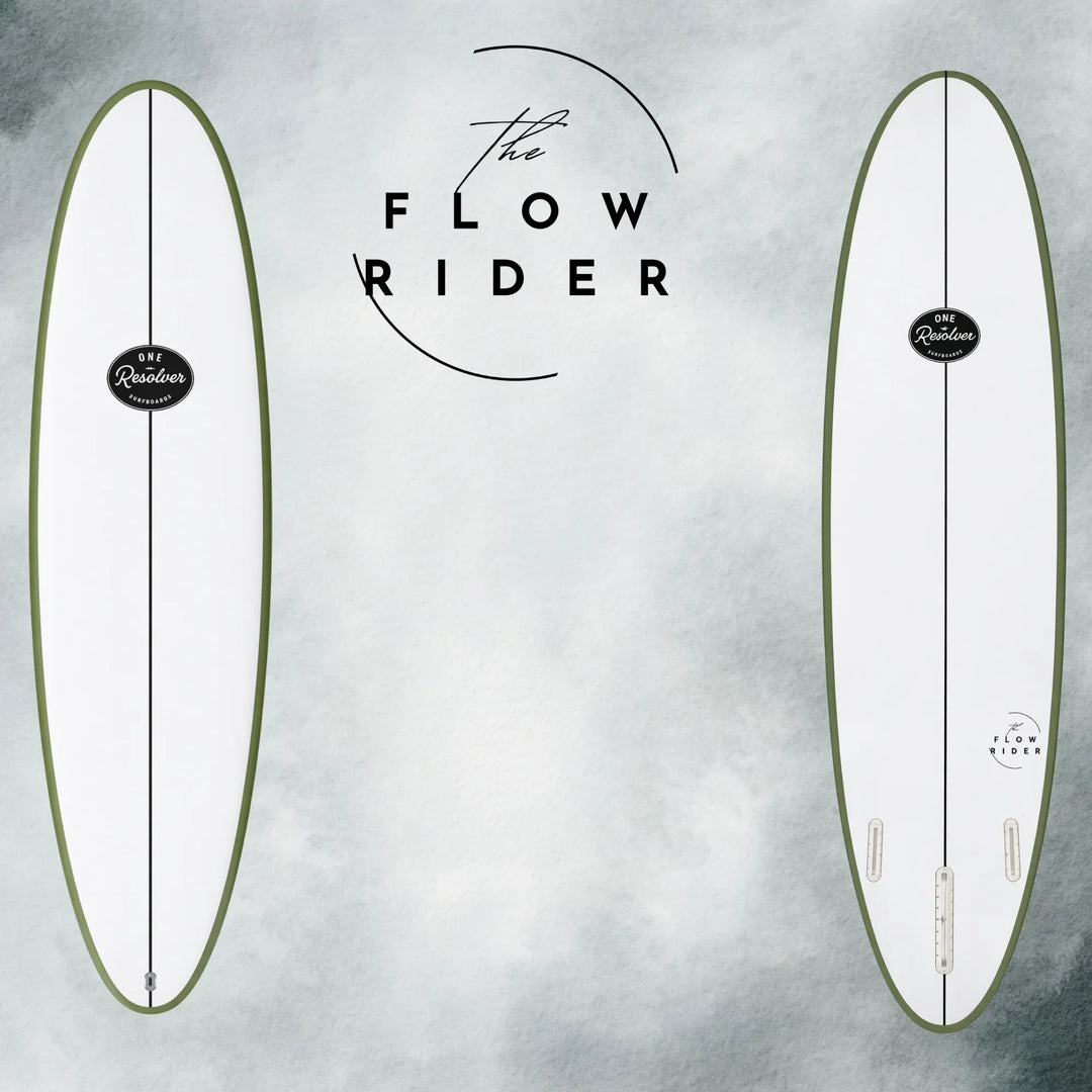 Flow Rider Shape Flow Rider Mid-Length Surfboard | Smooth Glide – One Revolver Surfboards