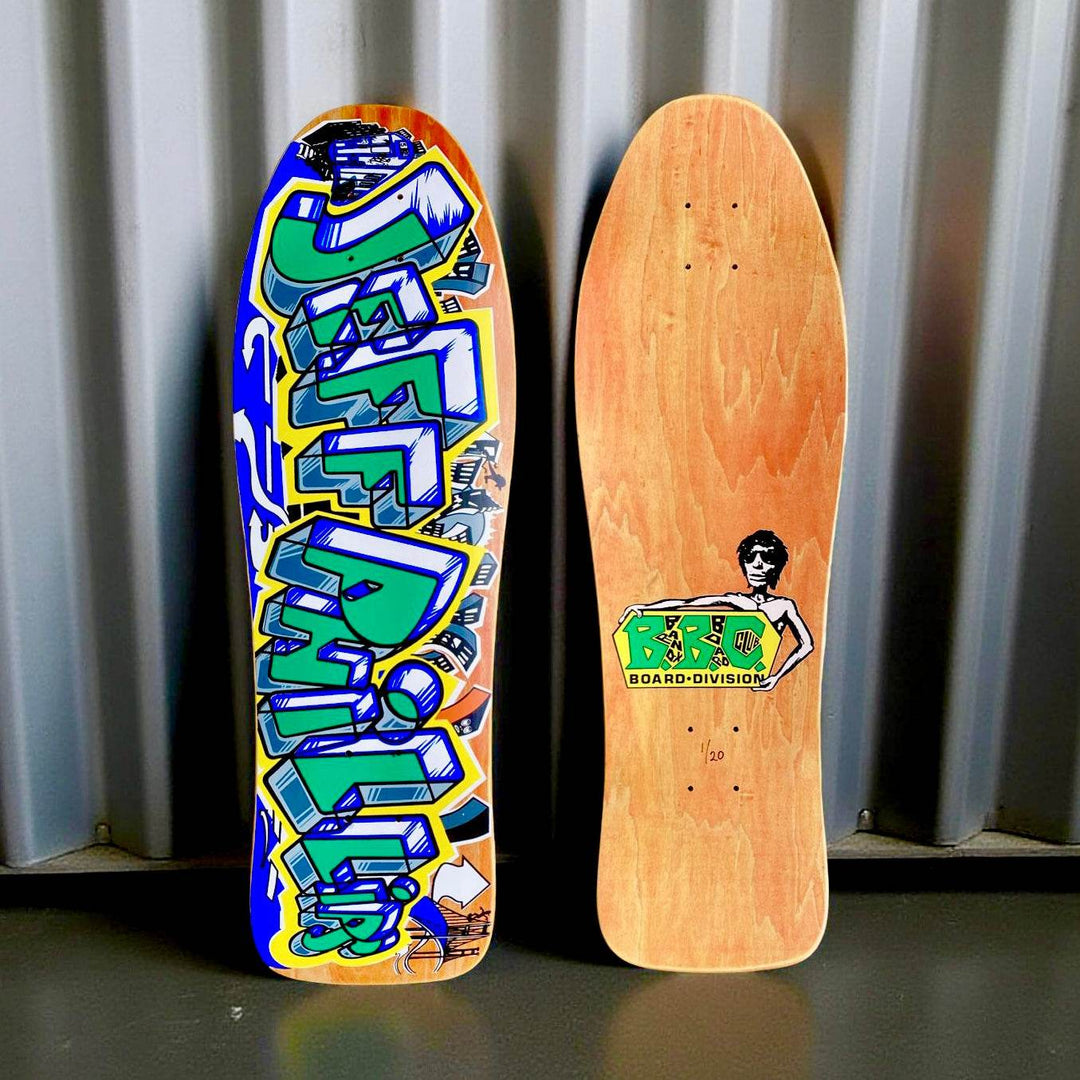 Jeff Phillips GRAFFITI Limited Edition, HAND PAINTED BBC Deck (1 of 20) - One Revolver Surfboards