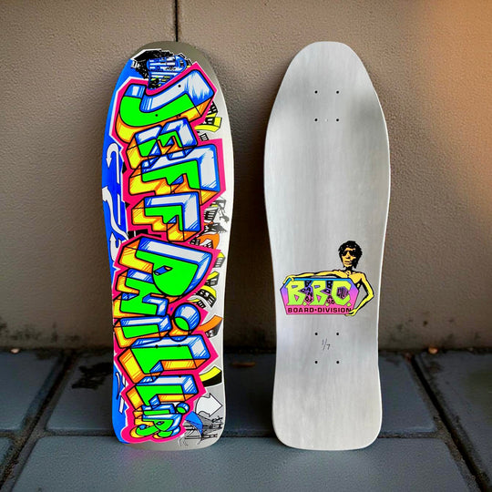 Jeff Phillips GRAFFITI Ultra Limited Edition, HAND-PAINTED BBC Deck (1 of 7)