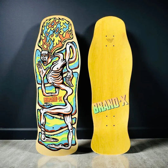 Rubberman 10"x30.25" Limited Edition Deck HAND PAINTED (1 of 5) - One Revolver Surfboards